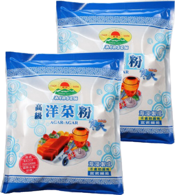 FAIRSEN 惠昇食品 洋菜粉(高級), 600g, 2包