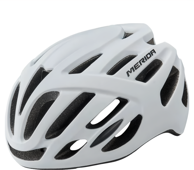 MERIDA 美利達 安全帽 CITY, 消光白, 1個