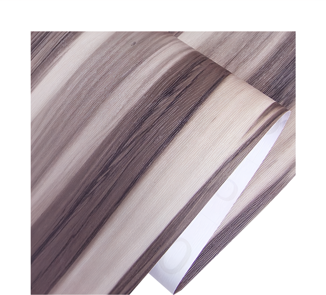 WA. WALL ART 仿真木紋自黏防水壁紙, 棕胡桃木