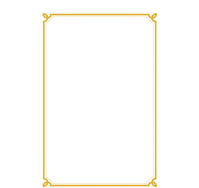 信封製造商豬尾證書紙 A4 180g 100p, 金箔, 100張