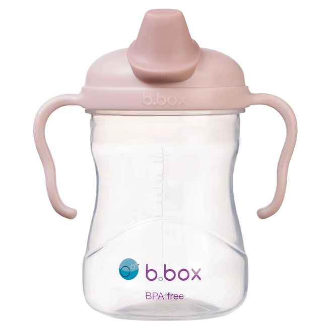 b.box 鴨嘴杯, 莫蘭迪粉, 240ml, 1個