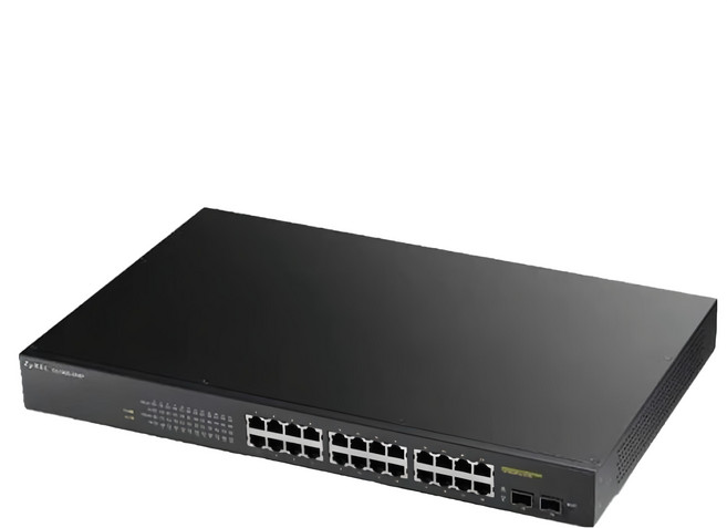 ZYXEL 24-port 網管PoE交換器, GS1900-24HPv2, 1個
