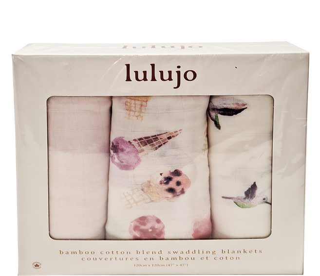 lulujo 竹纖維透氣包巾 Set 70%粘液嫘縈(竹纖維) + 30%棉 120cm x 120cm