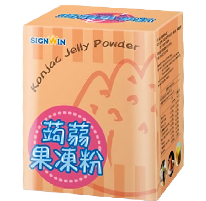SIGNWIN 三得冠 蒟蒻果凍粉 10包入, 200g, 1盒