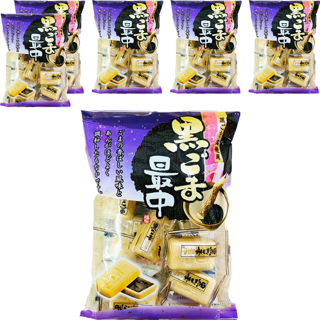 幸福堂 黑芝麻最中, 150g, 6袋