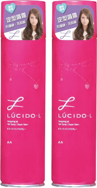 LUCIDO-L 樂絲朵 強力定型噴霧 L, 291ml, 200g, 2罐