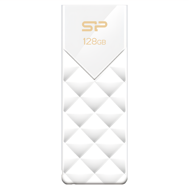 Silicon Power 廣穎電通 Blaze B03 USB3.2 128GB 白色 隨身碟, 1個