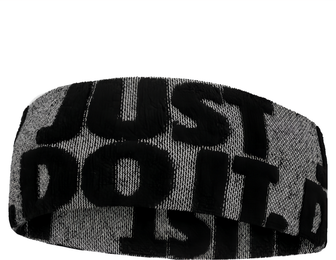 NIKE 耐吉 M SPORT TERRY JDI 頭帶, 灰色 + 黑色, 1個