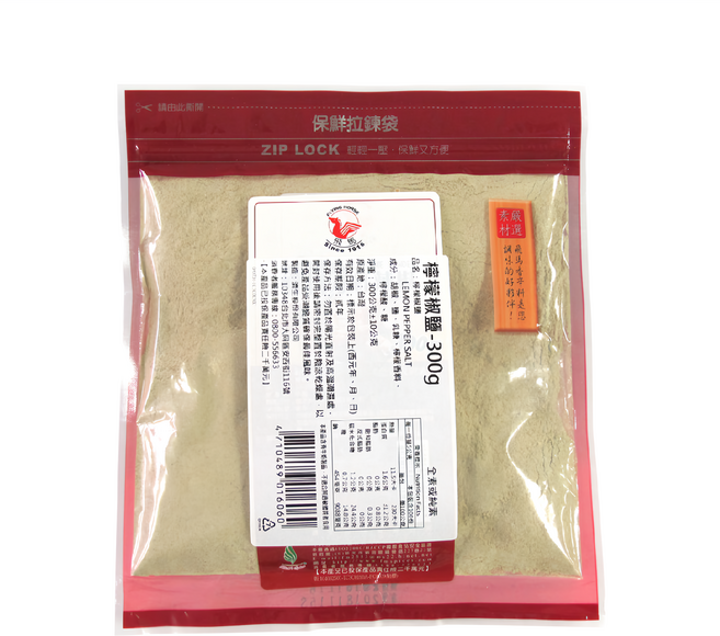 飛馬 檸檬椒鹽, 300g, 1包