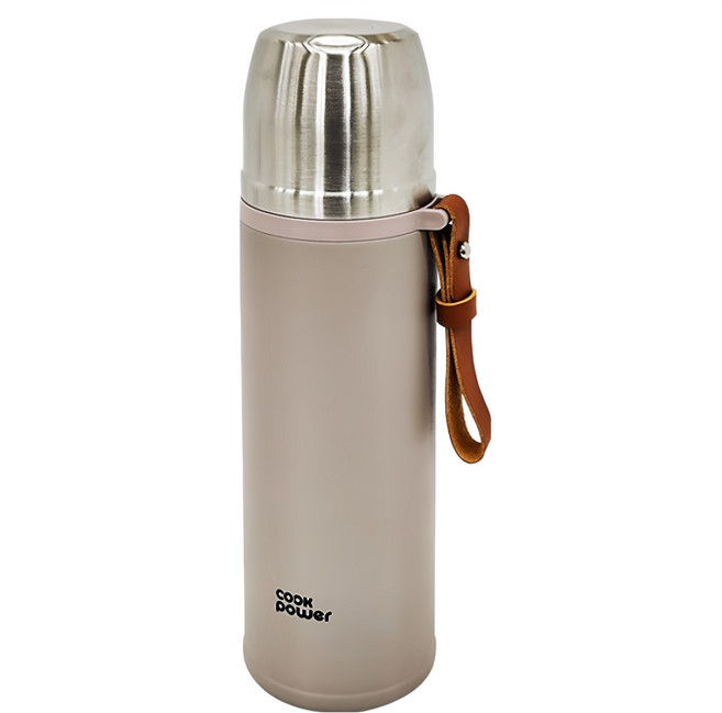 cook power 鍋寶 子彈保溫瓶, 藕荷色, 500ml, 1個