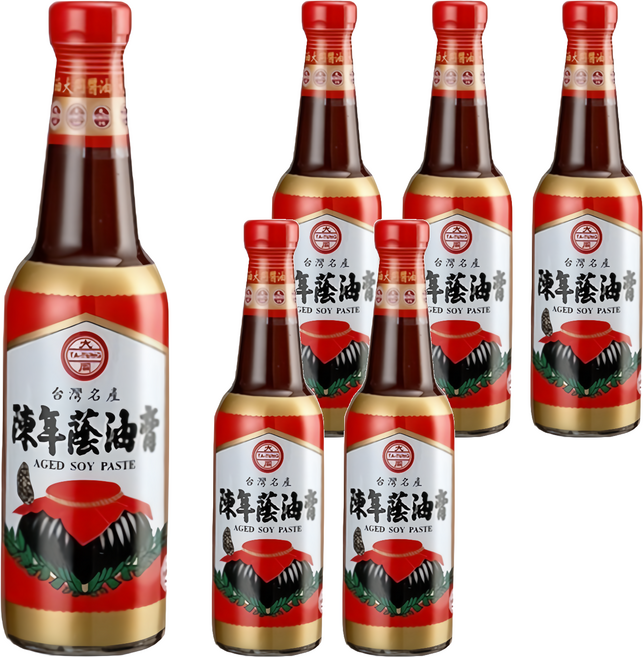大同醬油 陳年蔭油膏, 520g, 6瓶