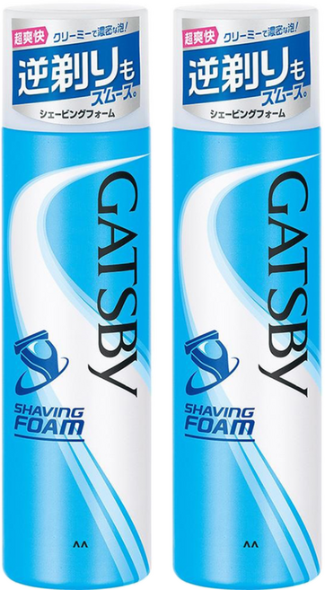 Gatsby 爽快修鬍泡, 190g, 2瓶