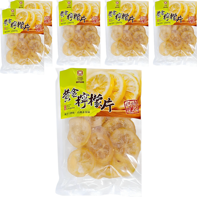 順泰 黃金檸檬片, 150g, 6包