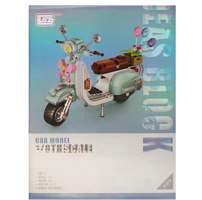 LoZ 偉士牌積木玩具, 偉士牌, 1盒