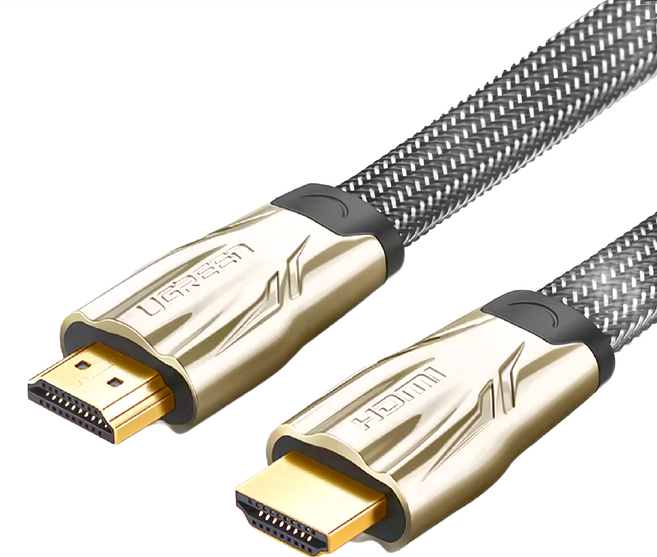 UGREEN 綠聯 HDMI 2.0傳輸線 圓線, 1m, 1條