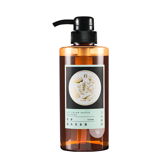 tsaio 上山採藥 燕麥護色洗髮露 提升髮色持久度 舒緩染後頭皮 添加洋甘菊萃取, 430ml, 1瓶