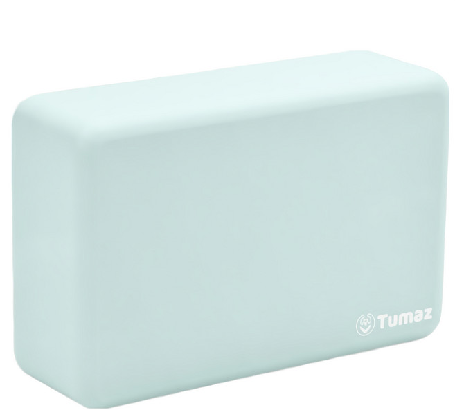 Tumaz 月熊 EVA圓角瑜珈磚 50D高密度, 青檸綠, 1個