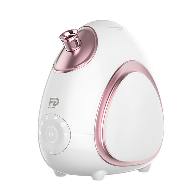 FUGU BEAUTY 360度冷熱香氛蒸臉機 六大護理功能 防止乾燒設計 香氛籃設計, FB-SC02-WH, 白色