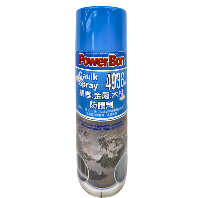 PowerBon 錫宏興業 牆壁金屬木材防護噴劑, 400ml, 1瓶, 透明