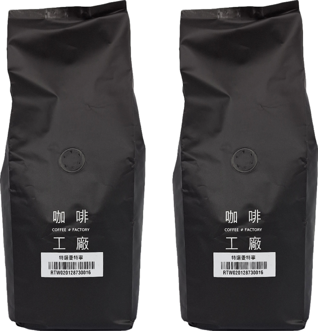 咖啡工廠 精品級G1咖啡豆 特選曼特寧風味, 咖啡豆(無研磨), 450g, 2包