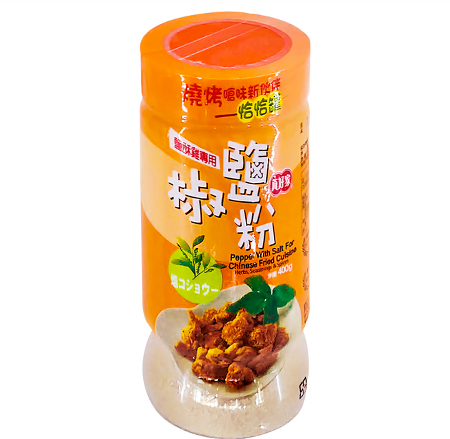 真好家 恰恰罐系列 胡椒鹽粉, 400g, 1瓶