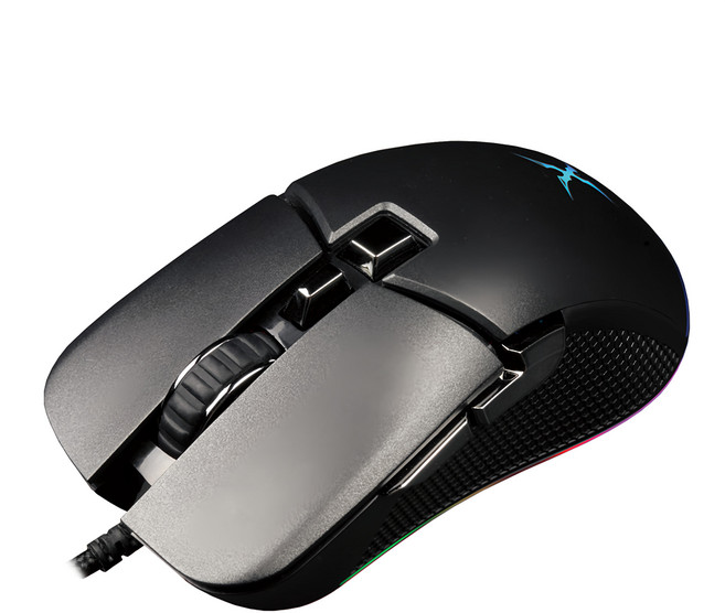 FOXXRAY 狐鐳 Vanish 電競 Wired 滑鼠 黑色 7200 DPI FXR-SM-Q78 Silent RGB