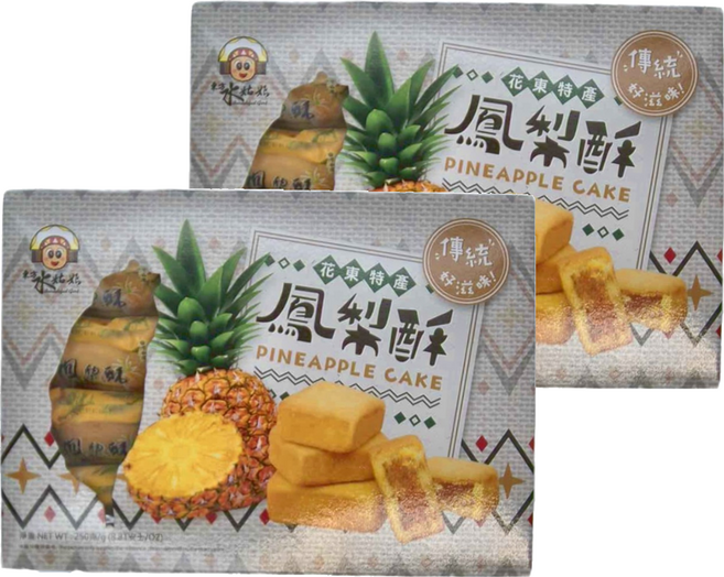 東方水姑娘 鳳梨酥, 250g, 2盒
