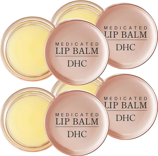 DHC 超水潤純欖護唇霜 台灣公司貨, 7.5g, 4罐