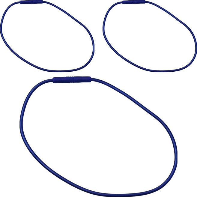 易利氣 磁力項圈 550高斯 50cm 藍色, 3條