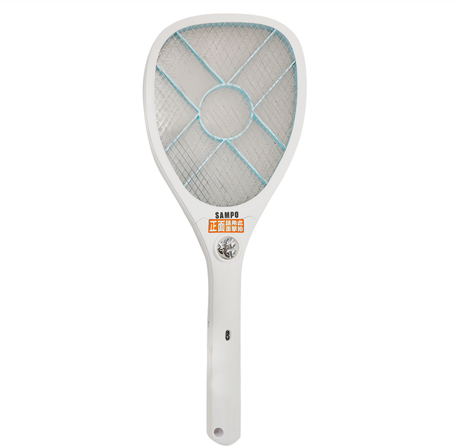 SAMPO 聲寶 充電式電蚊拍, 白色