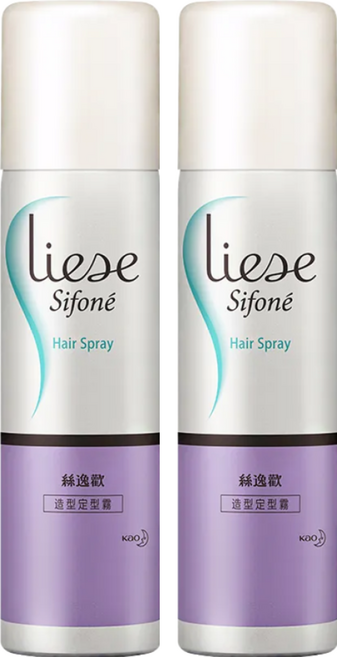 Liese 莉婕 絲逸歡 造型定型霧, 150ml, 2瓶