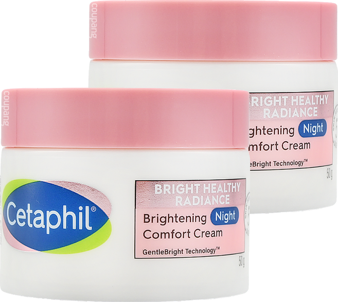 Cetaphil 舒特膚 BHR淨白調理安撫霜 改善暗沉保濕 舒緩肌膚 淡化色斑, 50g, 2罐