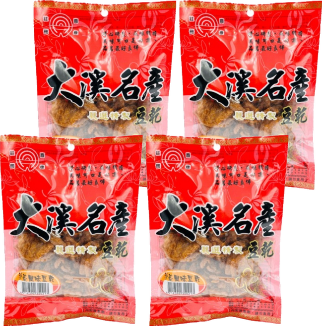 三元 沙茶風味豆乾, 100g, 4包