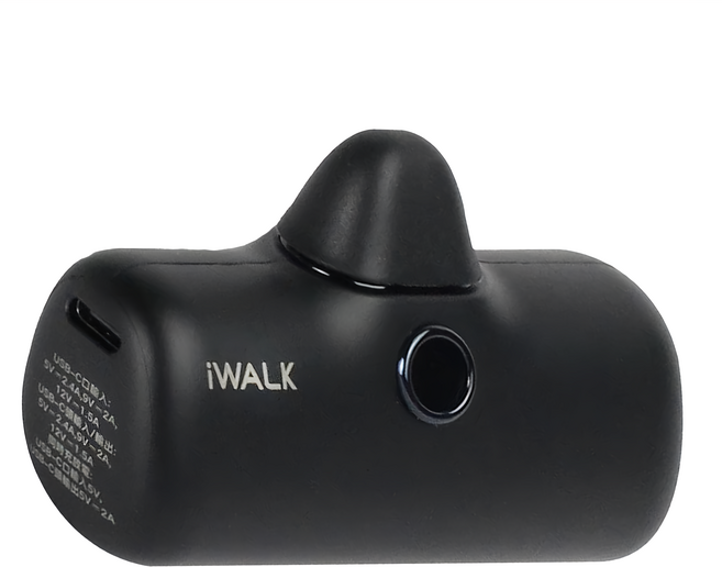 Iwalk Battery 第五代口袋電源 Pro快充版 Lightning, DBL5000PL, 黑色