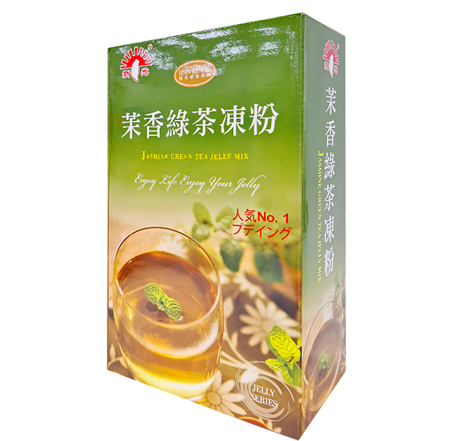 新光洋菜 茉香綠茶果凍粉, 1kg, 1入, 1盒