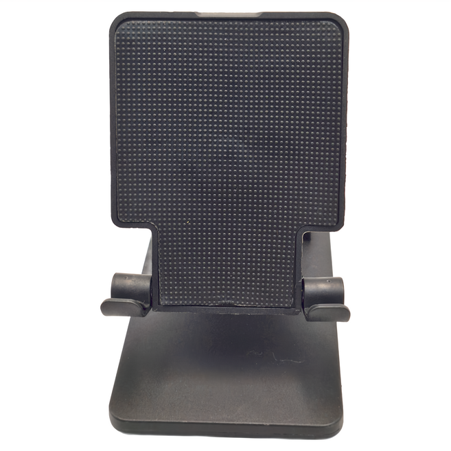 優思居 雙管手機折疊支架, 黑色, 1個