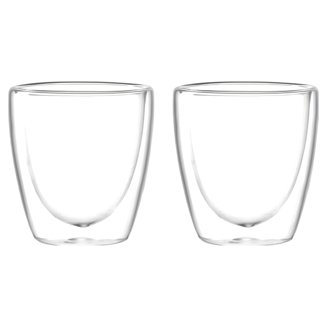 LEONARDO 里奧納多 里歐雙層玻璃濃縮咖啡/茶杯 100ml, 2個
