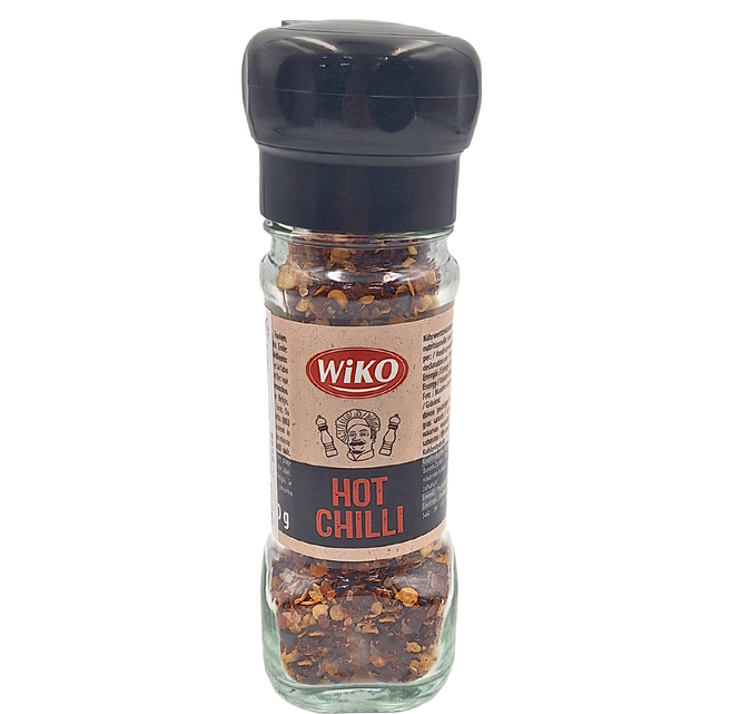 Wiko 辣椒海鹽研磨罐, 50g, 1瓶