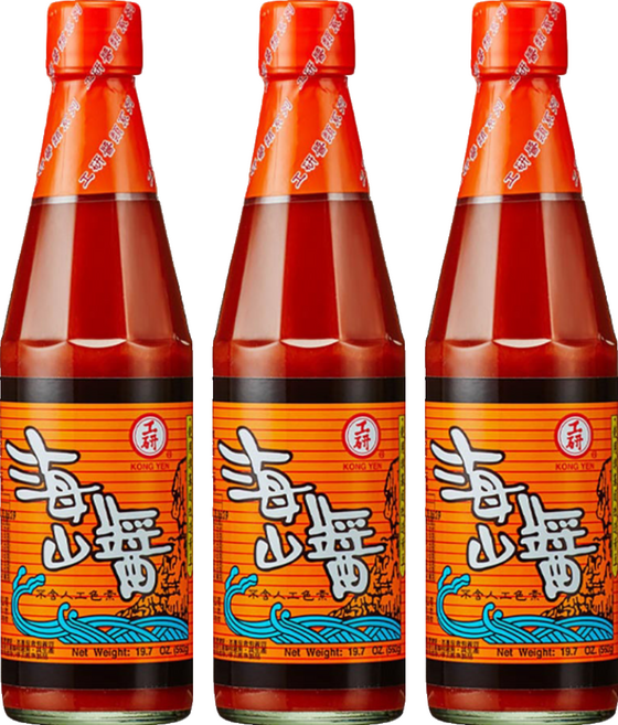 KONG YEN 工研 海山醬, 560g, 3瓶