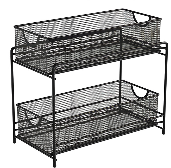 comet 雙層廚具收納架, 都市摩卡, 1個