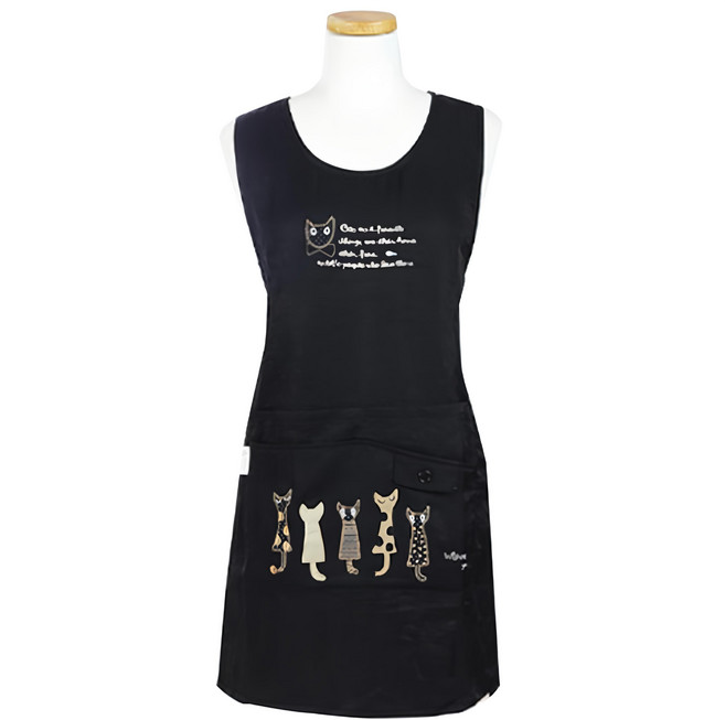 HANSGALLERY 圍裙, 黑色, 1個