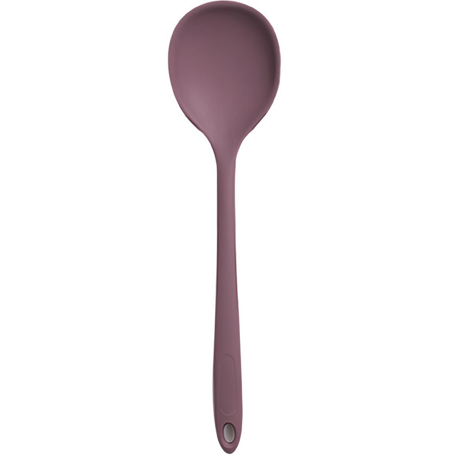 Kitchen Factory 莫蘭迪色矽膠萬用匙 耐熱100°C 韓國產, 紫紅色, 1支
