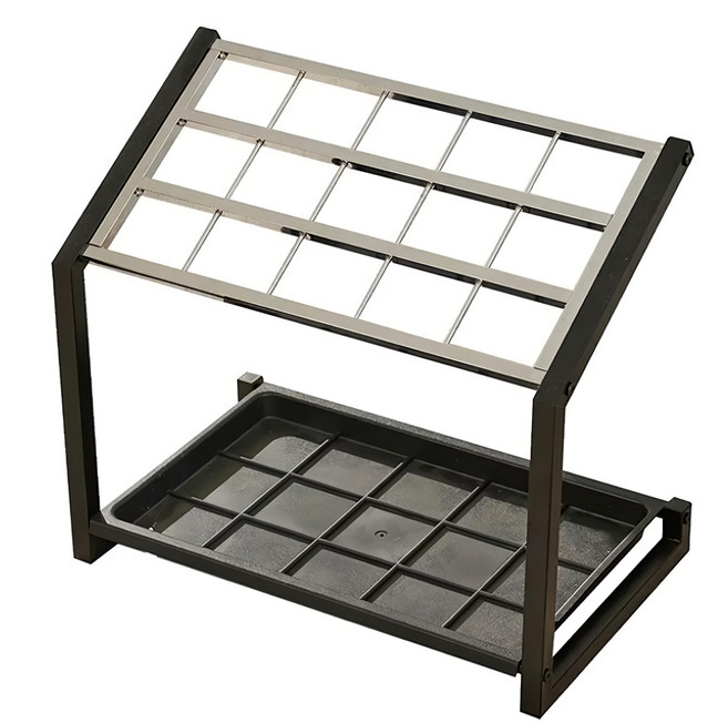 15格雨傘架, 黑色, 1組