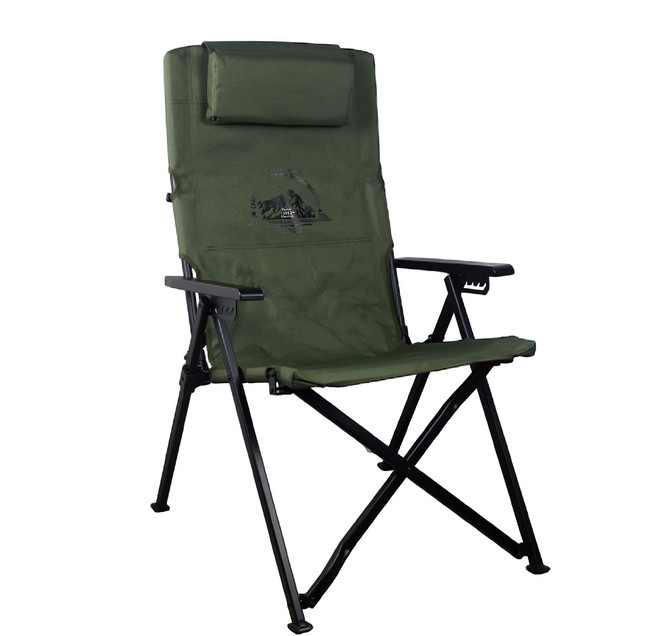 CAMPING ACE 野樂 黑森戰術6段椅 ARC-8TG, 軍墨綠, 1個