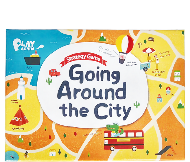 小康軒 PLAY AGAIN Going around the City城市小旅行, Multicolor, 1組
