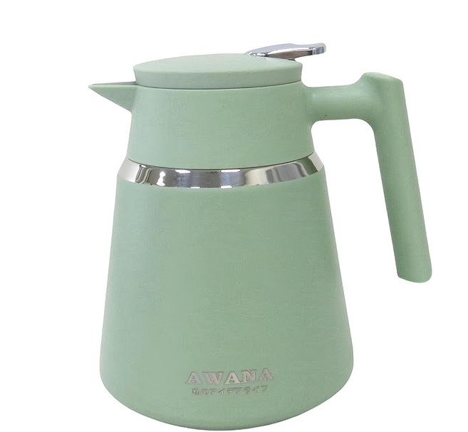 AWANA 簡約真空咖啡壺 ME-1000, 1L, 綠色, 1個
