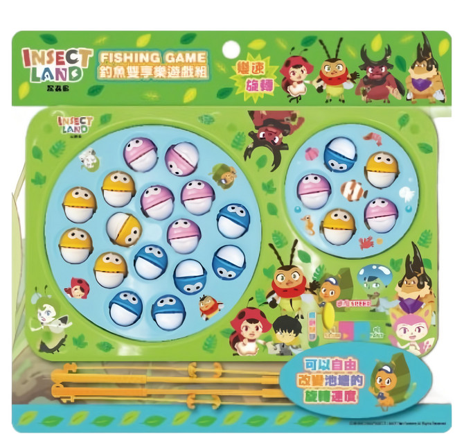 新興玩具 釣魚雙享樂組 雙池, 綠色, 1個