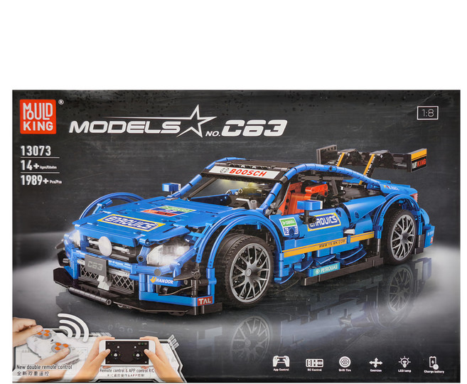 MOULD KING 宇星模王 1:8 遙控版 C63 3歲以上, 多色, 1盒