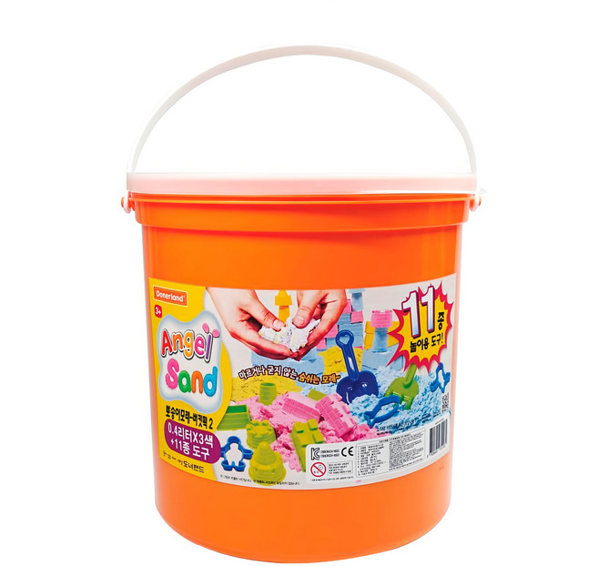 Donerland 天使沙, 橘色, 1.078kg, 1組