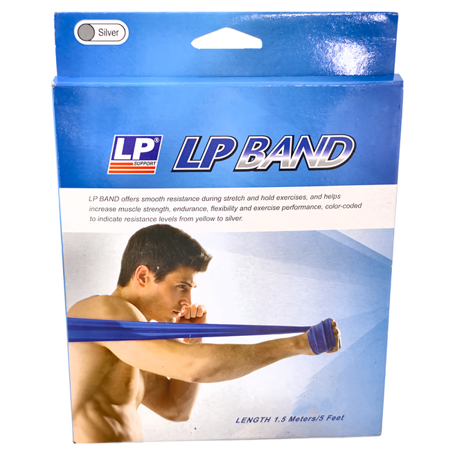 LP SUPPORT 肌力訓練帶 846-SV-F, 灰色, 1條